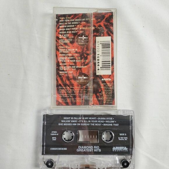 Diamond Rio – Greatest Hits Cassette Album 1997 Arista Nashville Country - Picture 2 of 2